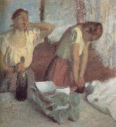 Edgar Degas, Ironing clothes works